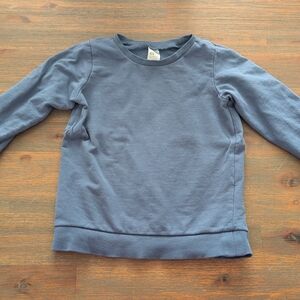 H&M Kids Long-Sleeve Crewneck Sweatshirt - Dusty Blue